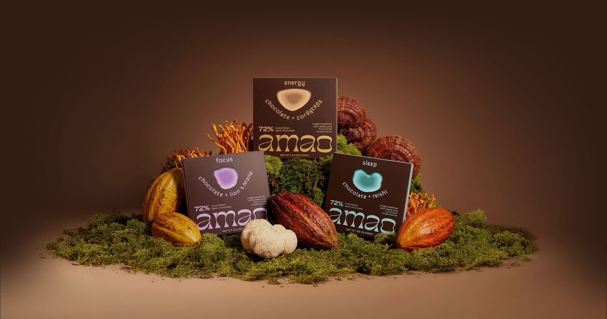 Chocolate made on a farm that the conflict nearly destroyed.