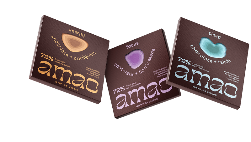 Amao functional chocolate bar pack